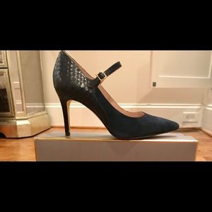 Louise et Cie blue suede maryjane 6